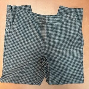 Talbots Chatham Ankle Pants, Houndstooth, Classic, Office, Career, Collegiate